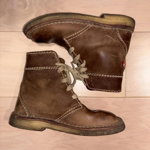 Duckfeet Faborg Cocoa Brown Leather Ankle Boots Women’s EU 38 US 7.5–8 - Picture 2 of 9